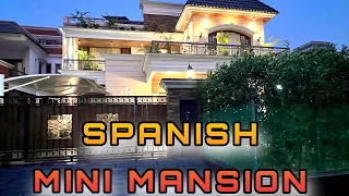 Inside Tour a Spanish Mini Mansion 6+2 BHK Villa With Royale Furniture & Premium Interior Design