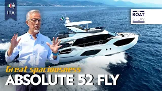 [ITA] NEW ABSOLUTE 52 FLY - Prova Yacht a Motore - The Boat Show