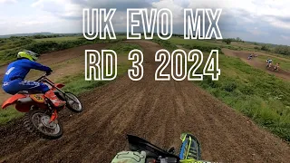 2024 UK EVO Championship. Round 3. North Grittenham Mx Track. Over 50's Modern 2 Stroke. Race 1