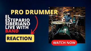 Pro Drummer Reacts: El Estepario Siberiano @ElEsteparioSiberiano ​⁠