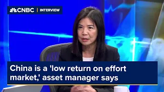 China is a 'low return on effort market,' asset manager says