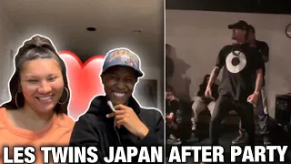 LES TWINS JAPAN AFTER PARTY FREESTYLES || REACTION