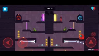 Red And Blue Stickman / Level 121 To 123 Gameplay And Walkthrough