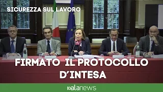 Sicurezza sul lavoro: "Fare rete per arrivare al punto zero"