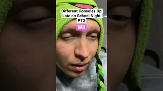 Consoles up late on school night PT2 #funny #comedy #relatable #gamer #gaming #skit