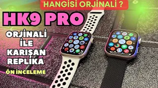 HK9 PRO AMOLED EKRANLI Apple Watch 8 Replikası Kutu Açılışı Ve Ön İnceleme ( 4K VİDEO )