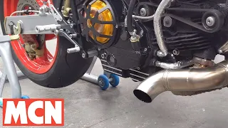 Ducati M900 Monster turbo engine noise! MCN | Motorcyclenews.com