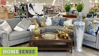 HOME SENSE FURNITURE SOFAS COFFEE TABLES ARMCHAIRS DECOR SHOP WITH ME SHOPPING STORE WALK THROUGH