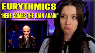 Eurythmics - Here Comes The Rain Again | FIRST TIME REACTION | live