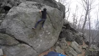 Great Barrington Bouldering - Cookies and Cream V8