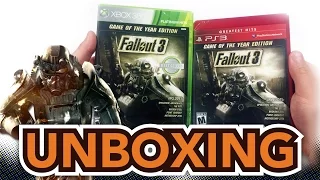 Fallout 3 (Game of the Year Edition) (Xbox 360 / Playstation 3) Unboxing!!