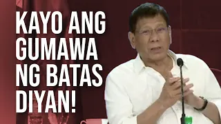 Duterte responds to Pangilinan