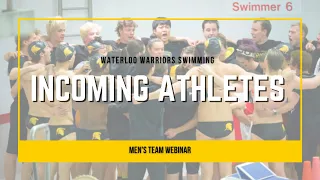 Waterloo Warriors Incoming Athlete Webinar - Men's Team