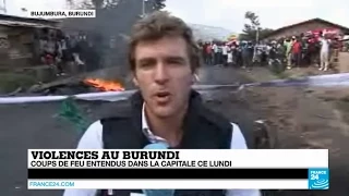 Burundi : Reprise de la mobilisation, des coups de feu entendus à Bujumbura