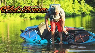 DOPEST KAYAK EVER MADE !!!!!! (OLD TOWN SPORTSMAN PDL 120 OTW REVIEW)