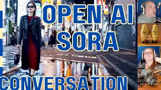 SORA by Open AI | CONVERSATION / REACTION