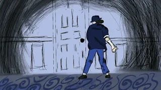 Rotoscoping Animation (Different styles)  - Michael Jackson - Black or White - Part 1