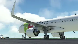 Departure from IniBuilds Ponda Delgata - Microsoft Flight Simulator 2020 - LatinVFR A321neo