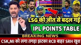 IPL 2024 Points Table देखिए LSG की जीत के बाद Points Table मे हुए खतरनाक बदलाव CSK बाहर MI RCB खुश