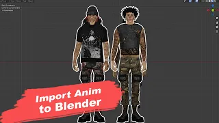 [TUTORIAL] Import Animation to Blender GT:SA #23