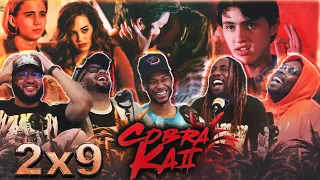 MIGUEL CHEATS ON TORI WITH SAM?! Cobra Kai Season 2 Episode 9 Reaction