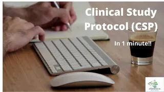 Clinical Study Protocol in 1 min