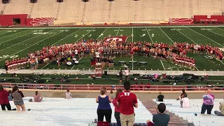 IU Marching Hundred sings Hail to Old IU