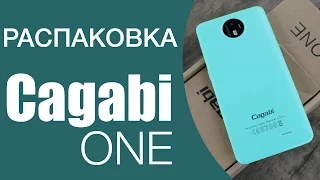 Распаковка Cagabi One - смартфон за $39.99
