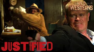 Justified | Gangster Gets Severed At The Slaughterhouse! (ft. Timothy Olyphant) | Wild Westerns