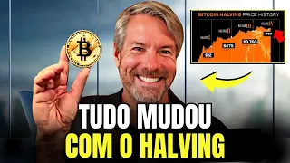 Michael Saylor: "O Halving do Bitcoin de 2024 está aqui! Um Tsunami está chegando para as CRIPTOS"