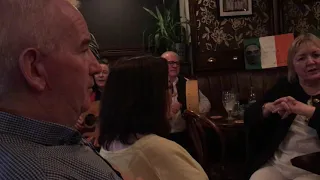 Singing in an Irish Pub