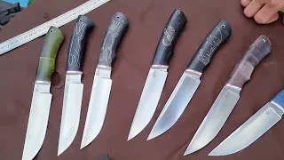 Новые ножи в наличии от Мастерской Семина.  успейте заказать по хорошей цене | Ножи из стали х12мф