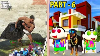 Franklin Become Rich Life To Poor Life And Shinchan,pinchan,Chop Earn $1000,000,000 in gta 5