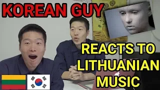 Korean Guy Reacts to Lithuanian Music Videos