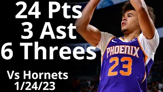 Cameron Johnson 24 Pts 3 Ast 6 Threes vs Hornets Highlights