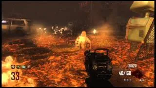 Black Ops 2 Zombies - Town Solo Strategy Rounds 35+ And Full Gameplay [HD][2014][High Round 35+]