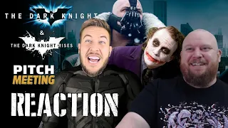 Dark Knight and Dark Knight Rises Pitch Meetings REACTION - Its a Nolan Twofer! But is it Bwilliant?