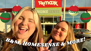 Homesense & B&M Trip + We try the COSTA CHRISTMAS menu!