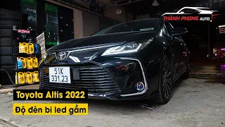 Toyota Altis 2022 độ đèn bi led gầm cao cấp tại Tp Hồ Chí Minh