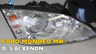 Ford Mondeo MK3 |  D2S Bi-xenon HID Headlight Projector Upgrade installation