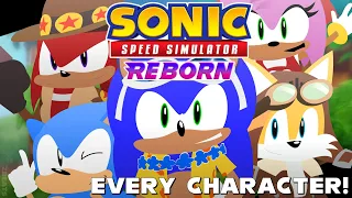 1 Year of Sonic Speed Simulator Characters (From Sonic to Shadow)