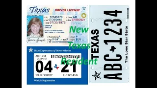 New to Texas? Here's where to go to get your driver license and car registration!