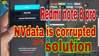 redmi note 8 pro nv data is corrupted solution.MEI Repair. file