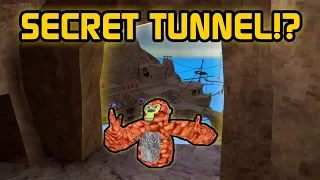 They FINALLY Opened The SECRET TUNNEL In Gorilla Tag VR!? #shorts (NEW BEACH MAP!!)