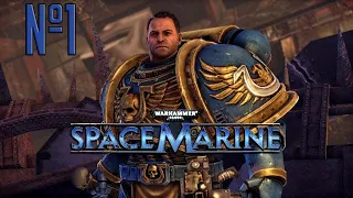 Прохождение Warhammer 40.000: Space Marine Серия 1 "Высадка Ультрамаринов"