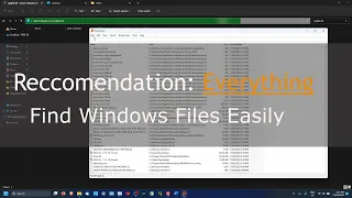 Everything: The Ultimate Windows File Search Tool