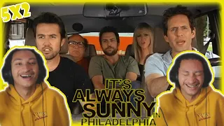 It's Always Sunny in Philadelphia Reaction! 5x2 (The Gang Hits The Road)