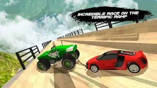 Double Impossible Mega Ramp 3d-Двойная невозможная мега рампа геймплей игры для Андроид