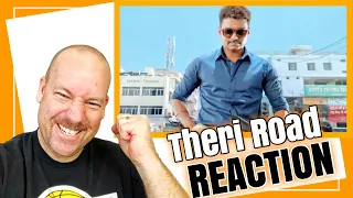 Theri Fight Scene | Road Fight Scene | REACTION | Vijay