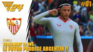 EA SPORT FC 24 - Carrière Joueur (S01) : LES DÉBUTS DU NOUVEAU PRODIGE ARGENTIN !! 🇦🇷 #1